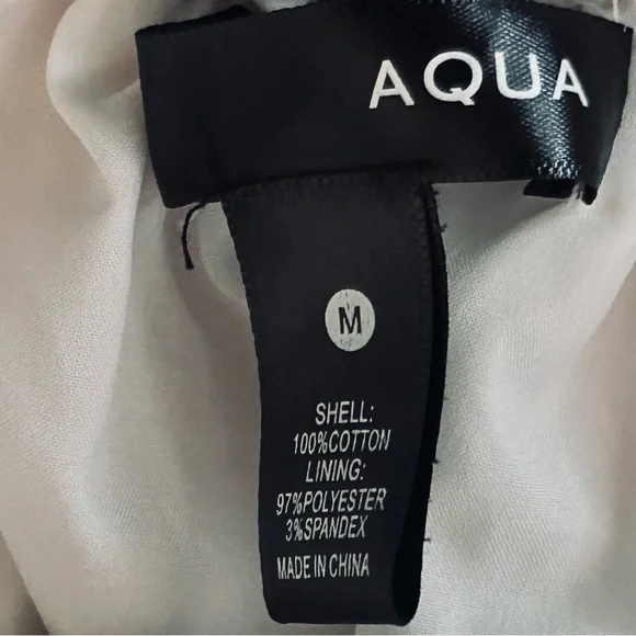 100% Cotton AQUA Floral Print Maxi Tropical Boho Resort Beach Medium Bow Halter - Picture 12 of 12